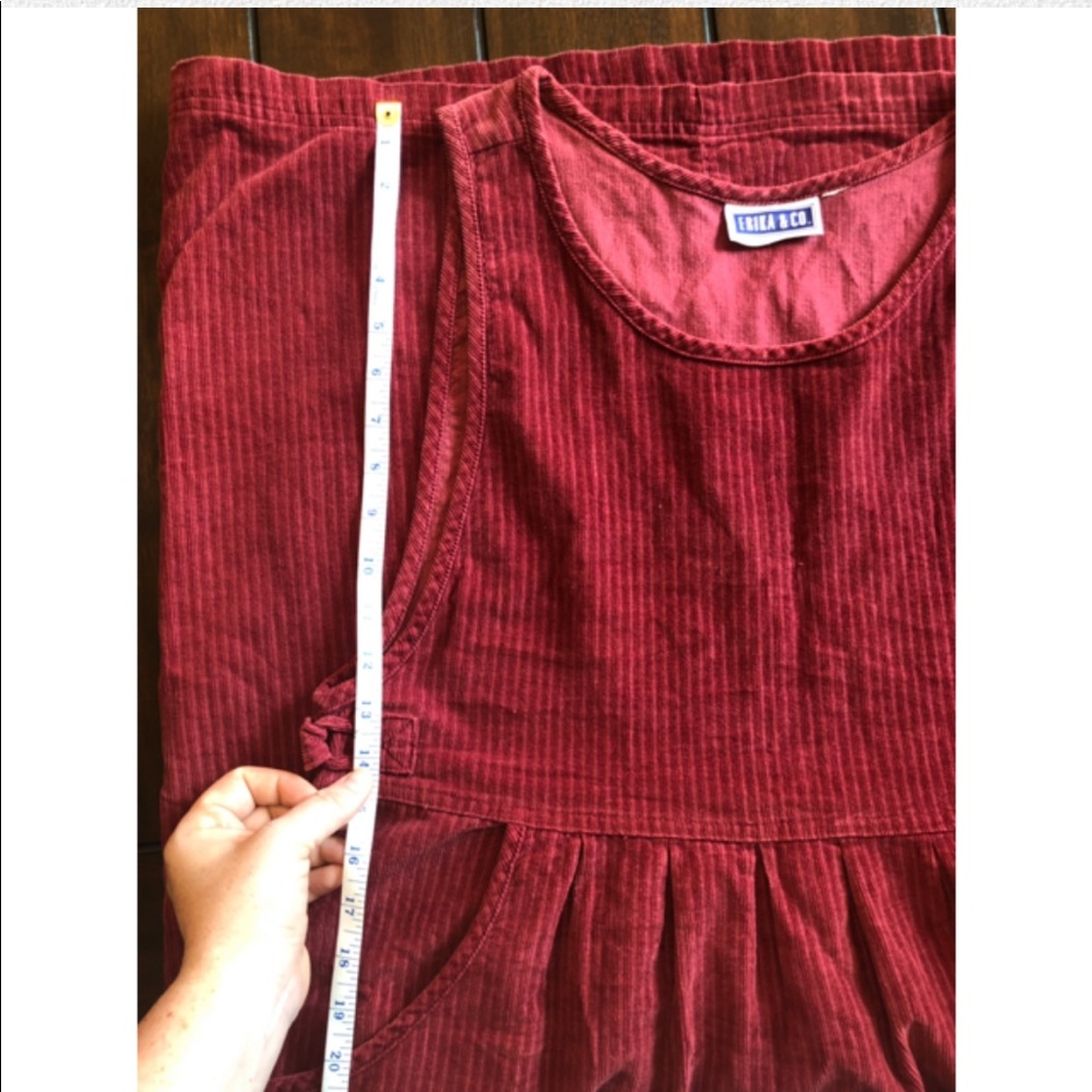Vintage corduroy dress 👗 ❤️
